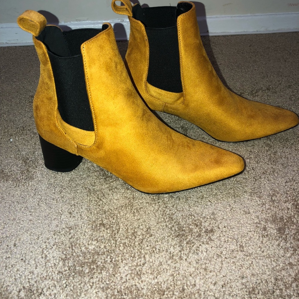 Ego Mustard Booties